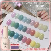 ราคา ของขวัญฟรี Miss Gooey Nail Polish Gel Foam Summer New White Ice Jelly Naked Nail Art Special diy High Quality Furn1 (40105025388)