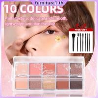 ราคา COD ของขวัญฟรี lameila อายแชโดว์ 10 สี อายแชโดว์สีลูกกวาด พาเลทอายแชโดว์ ชุดอายแชโดว์แมตต์เพิร์ล ทนทาน BloomMiracle Furn1 (42424659601)