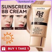 ราคา ซื้อ 1 แถม 1 Sadoer ครีมกันแดดรองพื้นกันน้ำติดทนนาน ไม่เหนียวเหนอะหนะ ให้ความชุ่มชื้น Bb Cream Furn1 (41124213958)