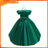 ราคา Mqatz ชุดราตรีทางการ ลายดอกไม้ สไตล์เจ้าหญิง สําหรับเด็กผู้หญิง อายุ 2 8 ปี T5170 (24847669503)