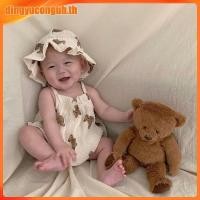 ราคา เสื้อเชิ้ตแขนยาวแขนสั้น กางเกงขาสั้น 0 1 ปี แต่งกายด้วยหมวก ชุดจั๊มสูทรอมเปอร์ กางเกงขาสั้น ลายหมี สําหรับเด็กทารกแรกเกิดผู้หญิง อายุ 1 ปี (28342841618)