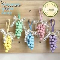ราคา ENGANUNSOON สบู่ทํามือพวงองุ่น สร้างสรรค์บ้านของที่ระลึกสบู่องุ่น ของขวัญเครื่องประดับองุ่นรถน้ํามันหอมระเหยล้างมือสบู่องุ่น (52700069391)