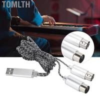 ราคา tomlth MIDI Cable USB Transfer TPE Sheath เปียโนอิเล็กทรอนิกส์การแก้ไขคอมพิวเตอร์สายเชื่อมต่อ (53200145044)