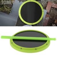 ราคา tomlth Matybobe DRUM PAD PERCUSSION TRAINING คาร์บอนไฟเบอร์แผ่นกันลื่นกันกระแทกพร้อมไม้ตีกลองสำหรับผู้เริ่มต้น สีขาว (52700988839)