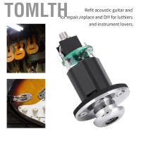 ราคา Tomlth Tomlth ACAGALA 1 4 นิ้ว 6 35 มม เอาต์พุต 2 5 มม Endpin แจ็คสำหรับกีตาร์อะคูสติกในตัว Rod Piezo Pickup (52100186530)