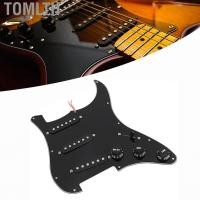 ราคา Tomlth ชุดกีตาร์สีดำคุณภาพสูงทนทาน DIY ละเอียดอ่อนสำหรับกีตาร์สไตล์ ST (49750224057)