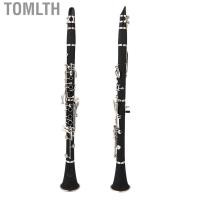 ราคา Tomlth Tomlth ACAGALA 17 Key จากมากไปน้อย B Tone Bakelite Clarinet พร้อม Reeds ผ้าทำความสะอาด Woodwind Instruments (47001022627)