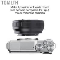 ราคา Tomlth EXAKTA FX เลนส์อะแดปเตอร์ล็อค Pin Perfect Fit Infinite Focusing สำหรับกล้อง Fuji X Mount Mirrorless (49950582418)