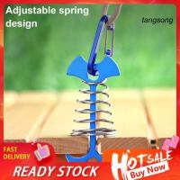 ราคา สีแทน 5ชิ้น เต็นท์สปริงหัวเข็มขัดกันสนิมทนต่อการกัดกร่อนลื่นออกแบบก้างปลาเต็นท์เชือกกระชับตัวปรับสายไฟ ตัวปรับความตึง (43467638545)