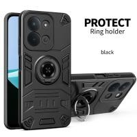 ราคา ปลอกสําหรับ Xiomi Poco C85 PocoC85 4G 5G เคสโทรศัพท์รถผู้ถือแม่เหล็ก 360 หมุนแหวนนิ้วมือวงเล็บกันกระแทก PC TPU 2in1 Hard Protection Shell (57700667837)