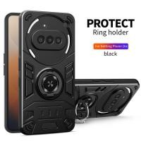 ราคา ปลอกสําหรับโทรศัพท์ไม่มีอะไร 3a 3a Nothing3a Nothing 3a A059 เคสโทรศัพท์ผู้ถือแม่เหล็ก 360 หมุนแหวนนิ้วโลหะวงเล็บกันกระแทกฝาครอบ PC TPU เกราะป้องกัน (42926214771)