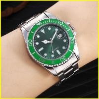 ราคา MG1 Rolex Swiss Watch Steel Band Watch For Men Calendar Quartz Watch Creative Fashion Gift Tiktok GM1 (40774319757)