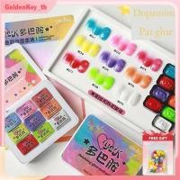 ราคา ของขวัญฟรี กาวทาเล็บ jillradiay2k9 มินิเก้ากริด กาวทาเล็บแบบล้างออกได้ มินิจิ่วกงเก กาวทาเล็บแบบล้างฟรี จานสีครีม สีสำหรับปั๊มนูน สีปั๊มนูนดอกไม้ GoldenKey (50250246112)