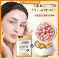 ราคา สต๊อกพร้อม Sadoer Snail Face Serum Capsule เซรั่มบำรุงผิวหน้าเข้มข้น บำรุงผิวให้ความชุ่มชื้น กระจ่างใส ลดเลือนริ้วรอย กระชับผิวหน้า ผลิตภัณฑ์ดูแลผิวสวย RichServX GoldenKey (43409309820)