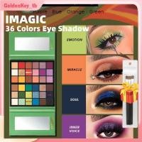ราคา ของขวัญฟรี อายแชโดว์ imagic 36 สี สีสันสดใส ใช้งานง่าย เม็ดสีมุกแมตต์ ง่ายต่อการแต่งแต้ม อายแชโดว์กันน้ำ กันเหงื่อ ติดทนนาน GoldenKey (41072299366)