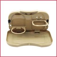 ราคา รถที่นั่งถาดตารางพับรถตารางที่มีที่วางแก้วแบบพกพายานยนต์เบาะหลังโต๊ะสําหรับรับประทานอาหารกิน พ่อ (24447335991)