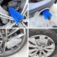 ราคา แปรงรายละเอียดล้อรถขัดล้างสําหรับขอบอัตโนมัติไม่มีรอยขีดข่วนขนแปรงนุ่มแปรงทําความสะอาดล้อรถสําหรับพ่อ (43361752336)