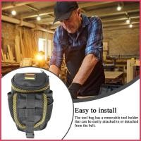 ราคา กระเป๋าเครื่องมือช่างไฟฟ้าเข็มขัดเครื่องมือช่างไฟฟ้ากระเป๋าซองกระเป๋าเก็บที่วางโทรศัพท์ขนาดเล็กพร้อมกระเป๋าหลายช่อง พ่อ (42973146211)
