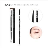 ราคา NYX Micro Brow Pencil Extremely Fine และประณีต Double Headed Eyebrow Pen หวีคิ้วแปรงย้อมสี 0 09g (24843115731)