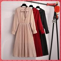 ราคา พร้อมส่ง ชุดมินิเดรส แขนยาว พิมพ์ลายจุด ดอกไม้ สง่างาม สไตล์เกาหลี มีสีดํา สีเหลือง สีแดง สีขาว สีชมพู สําหรับผู้หญิงชาวมุสลิม (43920279506)