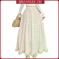 ราคา ใหม่กระโปรงดอกไม้สีขาวเอวสูงฤดูใบไม้ผลิฤดูร้อนกลางความยาวออกแบบ ซอก กระโปรงยาวไม่สม่ําเสมอกระโปรงนางฟ้า (56801119385)