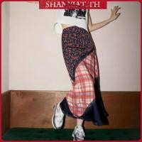 ราคา กระโปรง ทรงเอ เข้ารูป ลายสก๊อต ดอกไม้ สไตล์อเมริกัน ย้อนยุค แฟชั่นฤดูใบไม้ร่วง สําหรับผู้หญิง (28342632185)