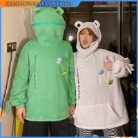 ราคา SHINee11 ขายดี พร้อมส่ง เสื้อกันหนาวมีฮู้ด ขนาดใหญ่ น่ารัก กบตัวใหญ่ รุ่นหลวม แขนยาว ให้อบอุ่น ใส่ได้ทั้งชายและหญิง แจ็คเก็ตกันหนาว (47500440357)