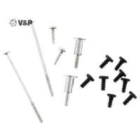 ราคา V P ชุดสกรูเปลี่ยนเปลือกที่อยู่อาศัยใหม่สําหรับคอนโซล PS4 Slim (47101150441)