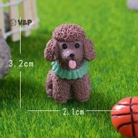 ราคา V P 1pcs Miniature สุนัข Figurines Miniature Terrarium หัตถกรรมสัตว์ที่สมจริงสุนัขสําหรับ DIY Micro ภูมิทัศน์ Fairy Garden อุปกรณ์เสริม (56451130403)