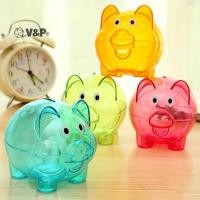 ราคา โวลต์ พี ของเล่นหมูใสสําหรับของขวัญเด็กเหรียญกระปุกออมสินอุปกรณ์ประกอบฉากหมูใสกระปุกออมสินพลาสติกเหรียญเงินเงินสดสะสมกล่องออม (49501150299)
