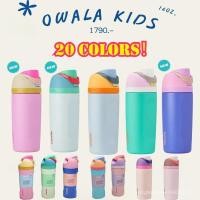 ราคา Breeze Cup 20 Latest Style Owala FreeSip Kids Make Waves Owala Cup Stainless Steel Water Bottle 16oz BPA Free Leakproof Thermos for School Travel Outdoor Cute Insulated Tumble (40611297935)
