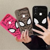 ราคา แฟชั่น spider Eyes สําหรับ VIVO Y11 Y12 Y12i VIVO Y15 Y15S Y01 Y15A VIVO Y16 Y17 Y17S คู่การ์ตูน TPU MARVEL เคสโทรศัพท์นุ่ม (29510174783)