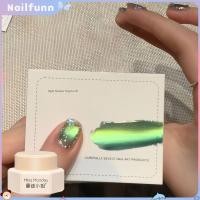ราคา มีสินค้าพร้อมส่ง ยาทาเล็บสีเขียว ใช้งานง่าย กาวติดเล็บคริสตัลรูปตาแมว ยาทาเล็บแฟชั่นสวยงาม กาวติดเล็บ ยาทาเล็บตาแมวสวยติดทนนาน NAILFUNN (40369291268)
