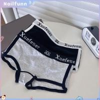 ราคา In Stock Letter Design Panties Zero bound Comfortable Breathable Fabric Silky Skin Close fitting Sporty Briefs Health Protection Women Underwear NAILFUNN (28320508819)