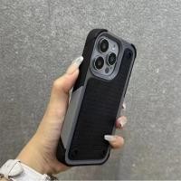 ราคา หรูหรากันกระแทก 2 ใน 1 การกระจายความร้อนเคสโทรศัพท์เคลือบสําหรับ ไอโฟน 15 14 13 12 11 มือโปร สูงสุด 16 บวกปลอกกล้องเลนส์ป้องกันรวมทุกอย่างขอบนุ่มฮาร์ดปกหลัง ไอโฟน (26718640074)