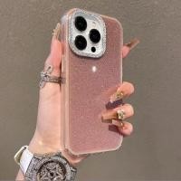 ราคา หรูหราแวววาวสีลูกกวาดเพชรเลนส์2 ใน 1กรณีโทรศัพท์สําหรับ ไอโฟน 16 มือโปร สูงสุด 15 14 13 12 11 16บวกปลอกกันกระแทกกล้องป้องกันอะคริลิฮาร์ดปกหลังไอโฟน (40412434290)