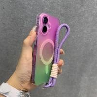 ราคา หรูหรา มีน้ําค้างแข็ง สองสีแม่เหล็กกับสร้อยข้อมือเคสโทรศัพท์สําหรับ ไอโฟน 16 มือโปร สูงสุด 15 14 13 12 11 16 บวก ปลอกกันกระแทกเลนส์กล้องป้องกันอะคริลิฮาร์ดปกหลัง ไอโฟน (29224249806)