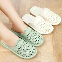 ราคา KAN รองเท้าสาน เปิดส้น รองเท้าแตะผู้หญิง ส้นแบน slipper แฟชั่น นุ่ม หัวหมวก เย็นสบาย (25026135640)