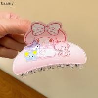 ราคา KAN Sanrio อะคริลิค Claw คลิป Hello Kitty Cinnamoroll Kuromi ผมคว้าคลิป Shark คลิปอุปกรณ์เสริมผมหญิงของขวัญวันเกิด FXH (29065238245)