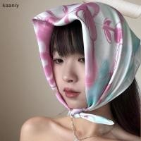 ราคา ผ้าพันคอไหมพิมพ์ Hello Kitty สไตล์กราฟิตี้ ดีไซน์หรูหรา เหมาะสำหรับสวมใส่ทุกวัน (48751171439)