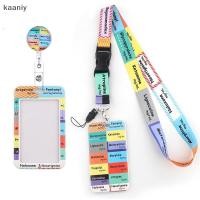 ราคา KAN หมอพยาบาลบัตรทางการแพทย์ ID ผู้ถือกระเป๋านักเรียนผู้หญิงกระเป๋าเดินทางรถบัสธุรกิจการ์ดปกป้ายอุปกรณ์เสริมของขวัญสายรัดเชือกเส้นเล็ก FXH (44375308014)