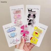 ราคา KAN เซ็ต 3 ชิ้น คาแรกเตอร์ Sanrio กิ๊บรัดผม Cinnamoroll Kuromi My Melody Duckbill Hello Kitty เครื่องประดับผม ของขวัญพิเศษ FXH (41524647839)