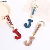 ราคา KAN Full Diamond Clay Letter J Key Chain กุญแจรถจี้กระเป๋าตัวอักษรภาษาอังกฤษ Key Chain FXH (29243123163)