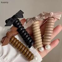 ราคา ที่คาดผมถักลายสายโทรศัพท์พร้อมมุก ทำจากยางยืดหยุ่นสูง กันน้ำ FXH (47550234081)