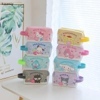 ราคา KAN 1 ชิ้น Sanrio ดินสอน่ารักกระเป๋าเดินทางล้างกระเป๋าขนาดใหญ่ความจุ Hello Kitty Cinnamoroll นักเรียนเครื่องเขียนดินสอ FXH (41875170538)