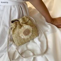 ราคา กระเป๋าสะพายข้างลายดอกไม้ จากเส้นด้ายและลูกไม้ สำหรับเดินทาง (50150074256)