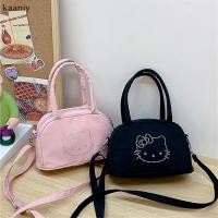 ราคา น่ารัก กระเป๋ารูปแบบอนิเมะ Hello Kitty จาก Sanrio กับกลิตเตอร์ สำหรับสะพายข้างและถือ ขนาดใหญ่ ของขวัญแฟชั่นสำหรับสาวๆ (42723889116)