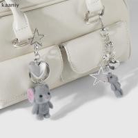 ราคา พวงกุญแจช้างฟลอกเกด การ์ตูนตุ๊กตา สำหรับกระเป๋าและรถยนต์ ของขวัญน่ารักสำหรับเด็ก (40675759452)