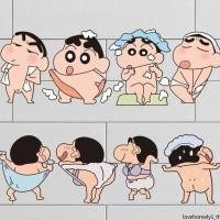 ราคา สติ๊กเกอร์เครยอนชินจังสติกเกอร์การ์ตูนน่ารักนักเรียนสร้างสรรค์วัสดุกันน้ําสติกเกอร์ ทําเอง การ์ดตกแต่ง (26950744586)