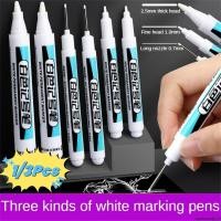 ราคา 0 7 1 0 2 5 มม สีขาวถาวรปากกามาร์กเกอร์ 1 3 ชิ้นเครื่องหมายสีสําหรับหินพลาสติกหนังแก้วหินโลหะอุปกรณ์ศิลปะ (41805661231)